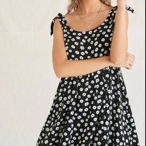F21 Floral Babydoll Dress